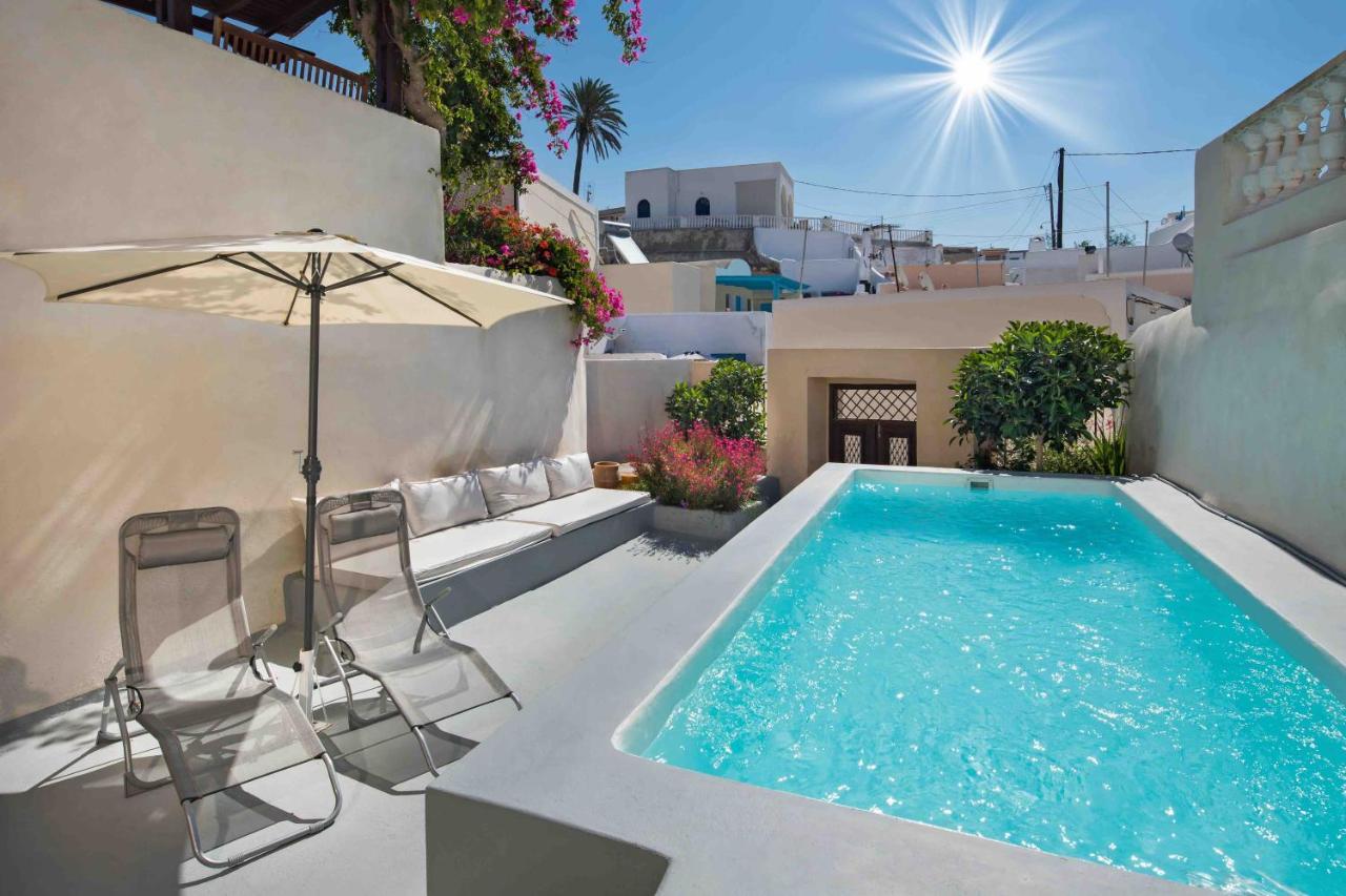 Sandandstone Villa Santorini Megalochori  Exterior photo